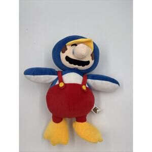 Super Mario Bros Penguin Suit 16-Inch Jumbo Plush Stuffed Animal Nintendo New